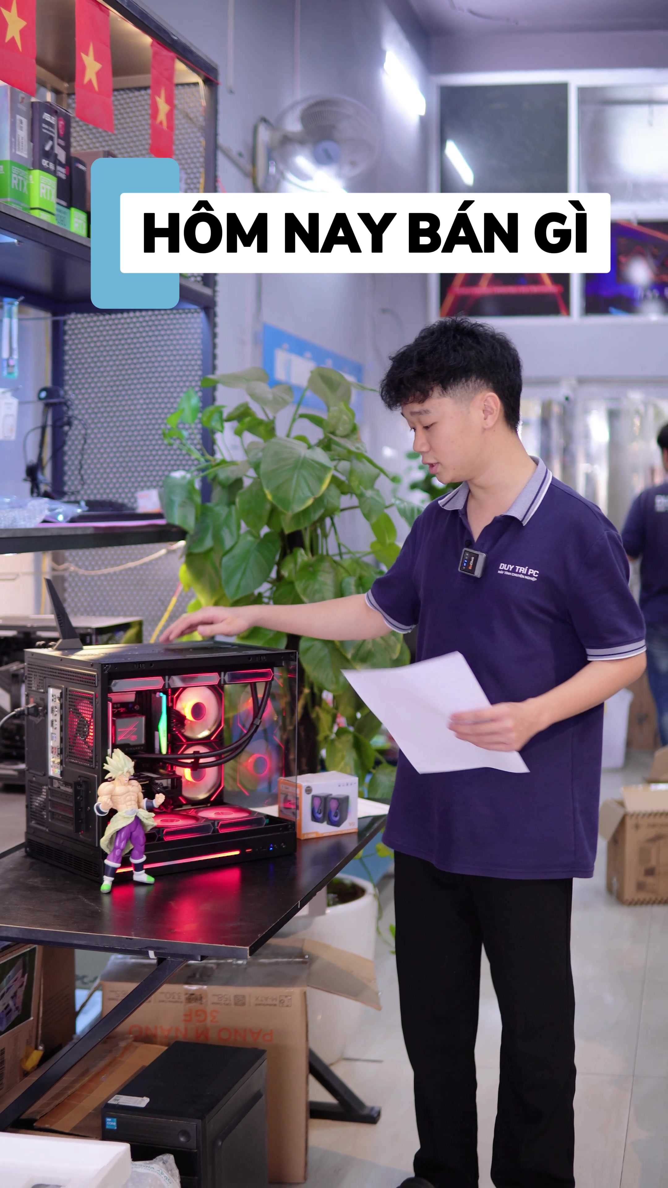 PC Bể Cá Gaming 27 Triệu: Cấu Hình Khủng RTX 5060 Đỉnh Cao Tại Duy Trí PC